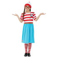 Where's Wally? Wenda Child Deluxe Costume Size: Medium