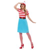 Where's Wally? Wenda Adult Costume Size: Medium