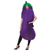 Aubergine Adult Costume Size: One Size Fits Most