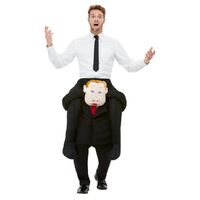 Comrade Piggy Back Adult Costume Size: One Size Fits Most