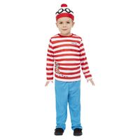 Where's Wally? Toddler Costume Size: Toddler Small