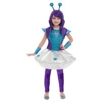 Alien Girl Child Costume Size: Large