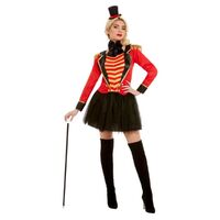 Ringmaster Deluxe Adult Ladies Costume Size: Large