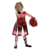 Zombie Cheerleader Child Costume Size: Medium