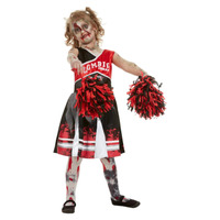 Zombie Cheerleader Child Costume Size: Small