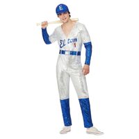 Elton John Deluxe Sequin Baseball Adult Costume Size: Large