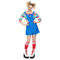 Chucky Adult Womens Costume Size: Medium