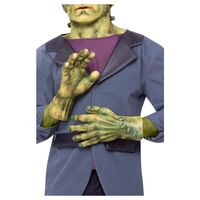 Universal Monsters Frankenstein Latex Gloves Costume Accessory