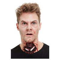 Exposed Throat Wound Latex Special Effect Make Up