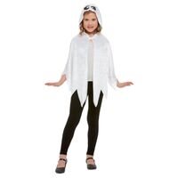 Ghost Hooded Cape Child Costume