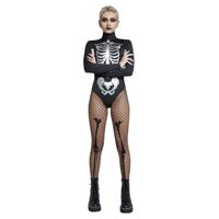 Fever Skeleton Adult Costume Size: Large