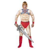 He-Man Prince Adam Adult Costume With EVA Chest Size: Large