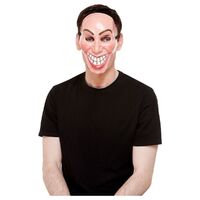 Smiler Male Mask Costume Accessory
