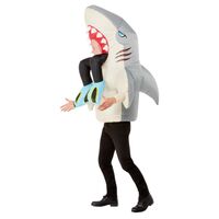 Shark & Diver Inflatable Adult Costume Size: One Size 