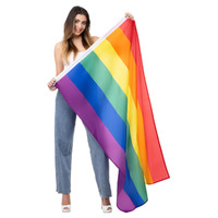 Pride Rainbow Flag Costume Prop Decoration