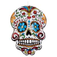 Day of the Dead Inflatable Hanging Skull