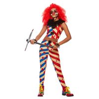 Creepy Clown Adult Costume Size: Small