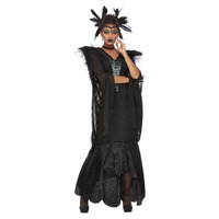 Raven Queen Deluxe Adult Costume Size: Large