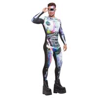 Cyber Space Alien Adult Costume Size: Extra Large