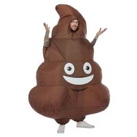 Poop Inflatable Adult Costume Size: One Size Fits Most
