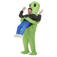 Alien Abduction Inflatable Adult Costume Size: One Size Fits Most