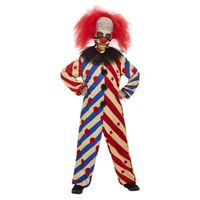 Creepy Clown Child Costume Size: Large