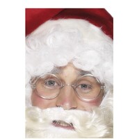 Santa Wire Framed Specs Costume Accessory