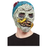 Barnacle Skull Pirate Overhead Latex Mask Costume Accessory