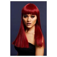 Fever Alexia Wig Ruby Red Costume Accessory