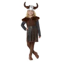 Viking Girl Child Costume Size: Large