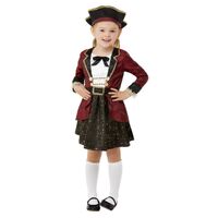 Swashbuckler Pirate Deluxe Child Costume Size: Toddler Medium
