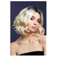 Fever Kourtney Wig Two Toned Blend Blonde Costume Accessory