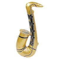Inflatable Saxophone Gold Costume Prop Decoration