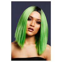 Fever Kylie Wig Lime Green Costume Accessory