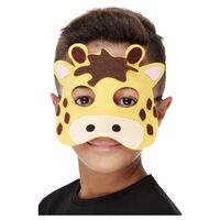 Giraffe Felt Child Mask Costume Accessory
