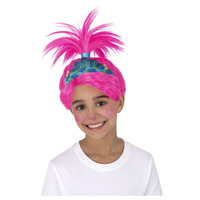 Trolls Band Together Poppy Child Wig Costume Accessory