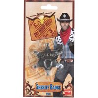 Sheriff Star Badge Costume Accessory