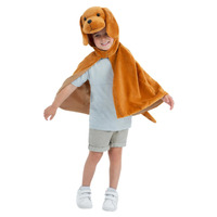 Deluxe Puppy Plush Cape Child Costume Accessory