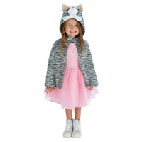 Deluxe Kitten Plush Cape Child Costume Accessory