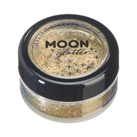 Moon Glitter Holographic Glitter Shaker 5g Gold