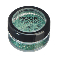 Moon Glitter Holographic Glitter Shaker 5g Green