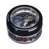 Moon Glitter Holographic Chunky Glitter 3g Black
