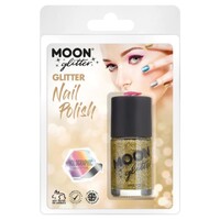 Moon Glitter Holographic Nail Polish 14ml Gold