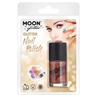 Moon Glitter Holographic Nail Polish 14ml Rose Gold