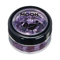 Moon Glitter Bio Chunky Glitter 3g Lilac