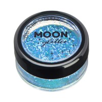 Moon Glitter Iridescent Glitter Shaker 5g Blue