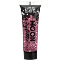 Moon Glitter Classic Chunky Glitter Gel 12ml Pink