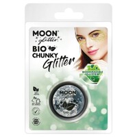 Moon Glitter Bio Chunky Glitter 3g Silver
