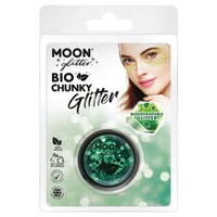 Moon Glitter Bio Chunky Glitter 3g Green
