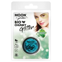 Moon Glitter Bio Chunky Glitter 3g Blue